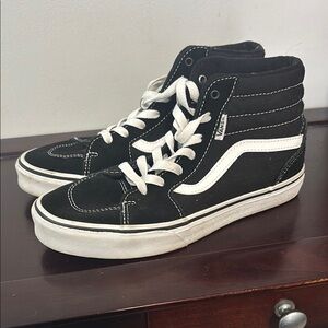 Vans Classic Black and White High-Tops